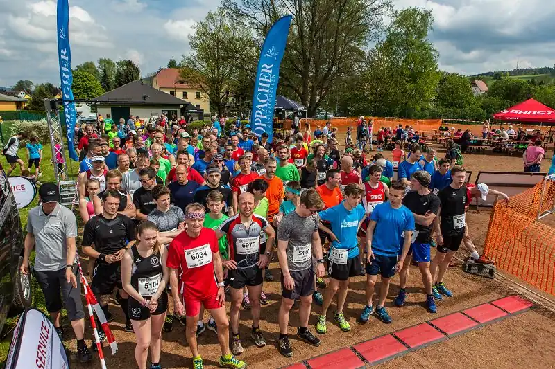 läufer am start