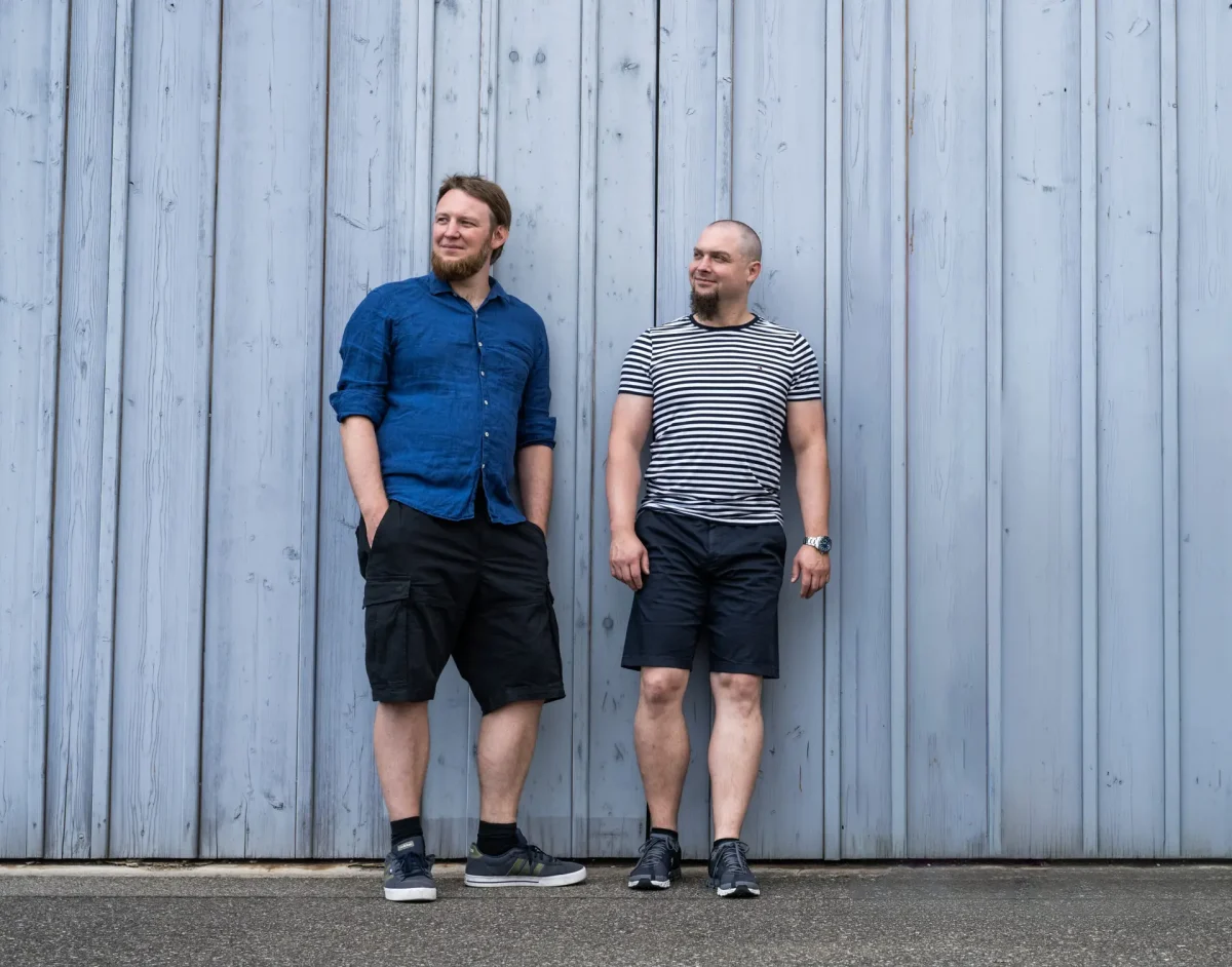 Demian und Laurenz, die Gründer von Webling